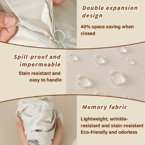 🎁 LAST DAY SALE 50% OFF 🔥 Ultra Space Saving Self Compression Organizer ✨