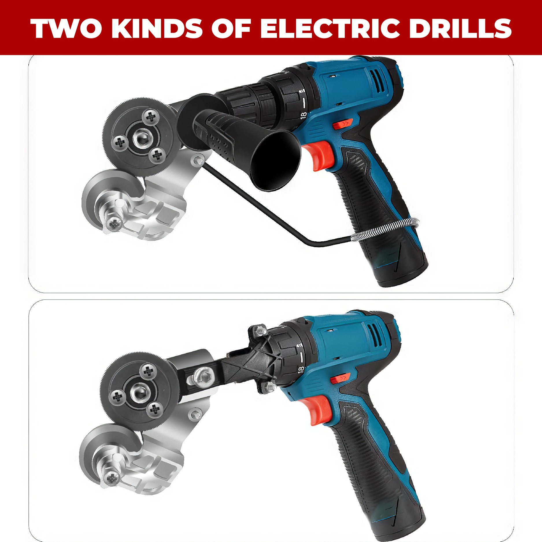 🔥 Limited 2026 Deal ⚙️Titanium Drill Nibbler – Sheet Metal Cutting Tool (50% OFF)
