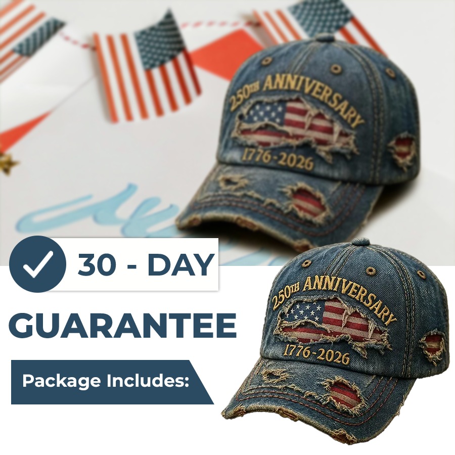 🎉 New Year Sale 50% OFF🎉 US 250th Anniversary Casual Print Hat