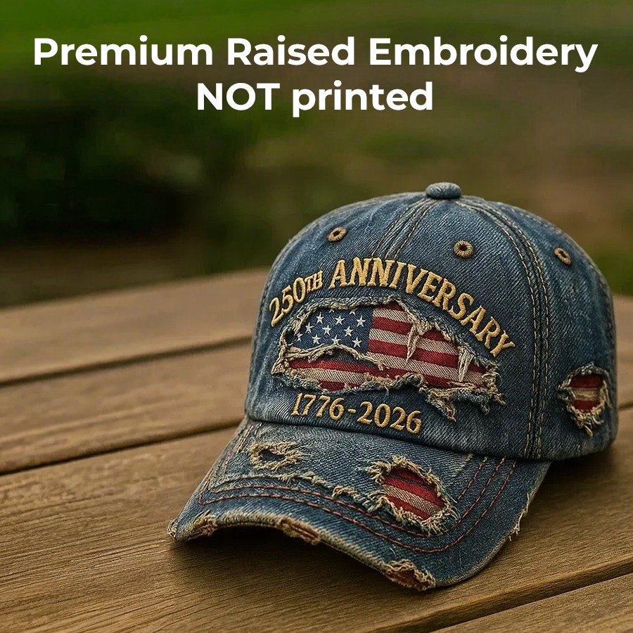 🎉 New Year Sale 50% OFF🎉 US 250th Anniversary Casual Print Hat