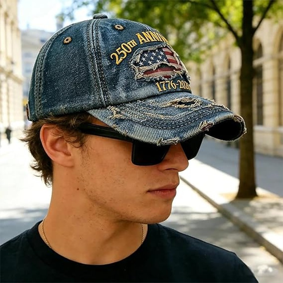 🎉 New Year Sale 50% OFF🎉 US 250th Anniversary Casual Print Hat