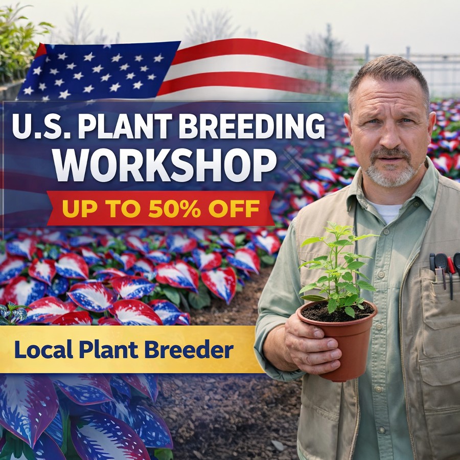 🎉Last Day Sale Off 40%🎉Celebrate America's 250th 🌱Premium Shade-Loving Hosta Seeds