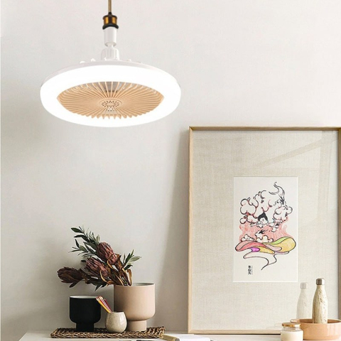 [⚡️BEST DEAL TODAY] 🔥 2-in-1 Silent Adjustable Fan Lamp with Remote Control for The Bedroom