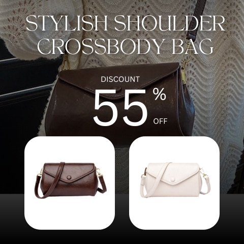 Women's Simple Stylish Shoulder Crossbody Bag💖