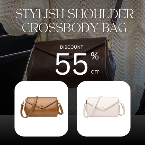 Women's Simple Stylish Shoulder Crossbody Bag💖