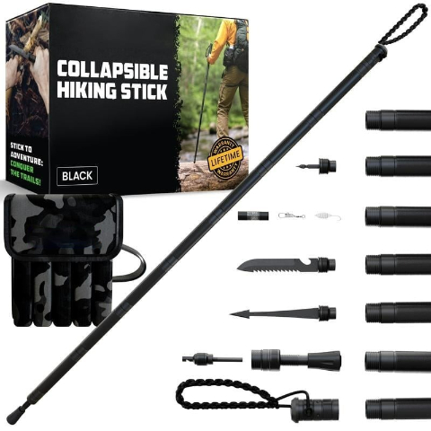🎁 Limited Time🚶Tactical Hiking Stick – Essential Gear for Outdoor Adventures (Perfect Gift❤️)