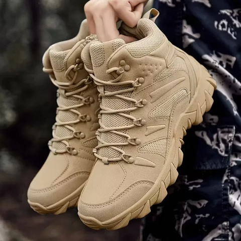 🏆 Best-Selling Men’s Shoes - SEHM Men'S Tactical Mid Top Hiking Boots