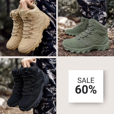 🏆 Best-Selling Men’s Shoes - SEHM Men'S Tactical Mid Top Hiking Boots