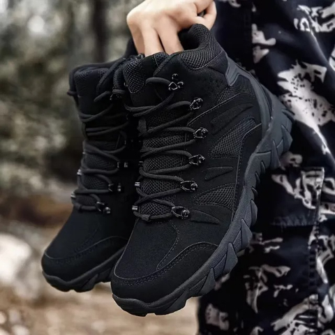 🏆 Best-Selling Men’s Shoes - SEHM Men'S Tactical Mid Top Hiking Boots