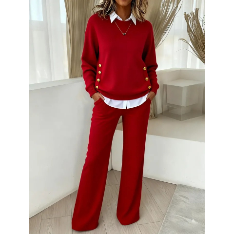 🔥 NORDSTROM SALE 🔥 Women’s Comfortable Pullover Sweater And Pants Lounge Set