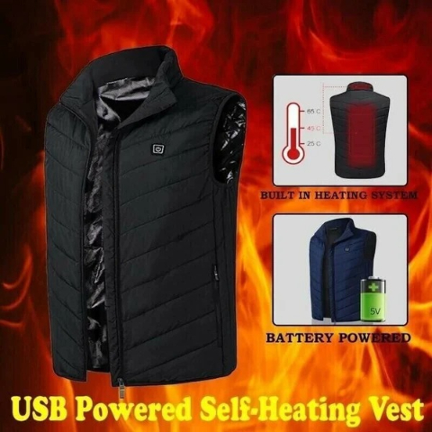 Early Xmas Sale🔥New Unisex Warming Heated Vest 🔥