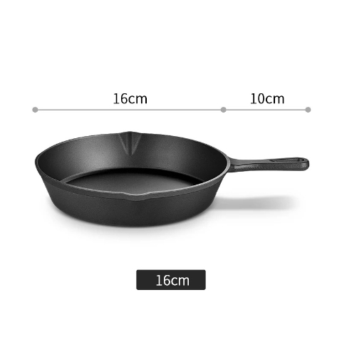 Solidteknics AUS-ION™ Cast Iron Frying Pan – Non-Toxic Non-Stick Skillet for Induction & Everyday Cooking