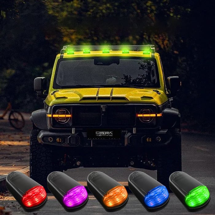 ✨This Week's Special Price🏍️ ONE SET Solar Powered Cab Lights