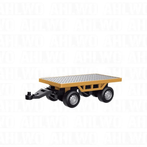 🚜 1/64 Premium Alloy Mini RC Construction Set – Forklift, Excavator & Dump Truck