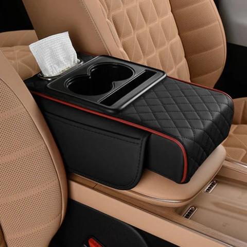 🔥Hot Sale 50% OFF🔥 Multifunctional PU Leather Car Armrest Box Mat