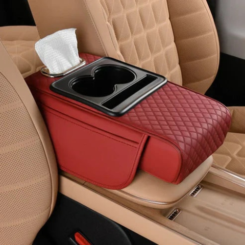 🔥Hot Sale 50% OFF🔥 Multifunctional PU Leather Car Armrest Box Mat