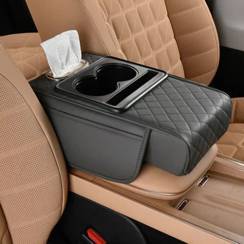 🔥Hot Sale 50% OFF🔥 Multifunctional PU Leather Car Armrest Box Mat