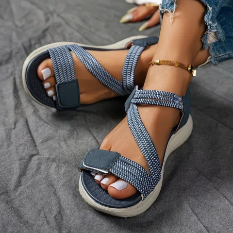 🔥2026 Summer Best Seller — Last Day Sale 60% OFF!🔥Women's Soft-Sole Orthopedic Sandals | Ultra-Comfortable Open-Toe Design