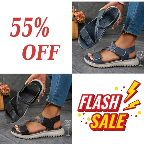 🔥2026 Summer Best Seller — Last Day Sale 60% OFF!🔥Women's Soft-Sole Orthopedic Sandals | Ultra-Comfortable Open-Toe Design