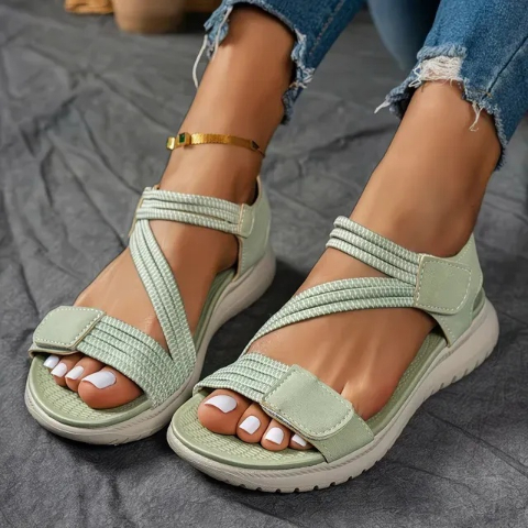 🔥2026 Summer Best Seller — Last Day Sale 60% OFF!🔥Women's Soft-Sole Orthopedic Sandals | Ultra-Comfortable Open-Toe Design