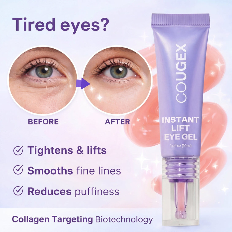 Final 3 Hours: 60%OFF🔥 Instant Lift Eye Gel for Puffiness, Bags & Dark Circles
