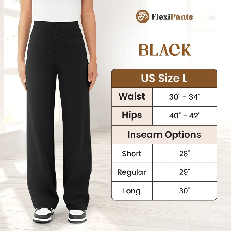 FlexiPants - Women's Casual High Waist Stretch Pants
