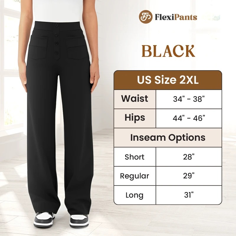 FlexiPants - Women's Casual High Waist Stretch Pants