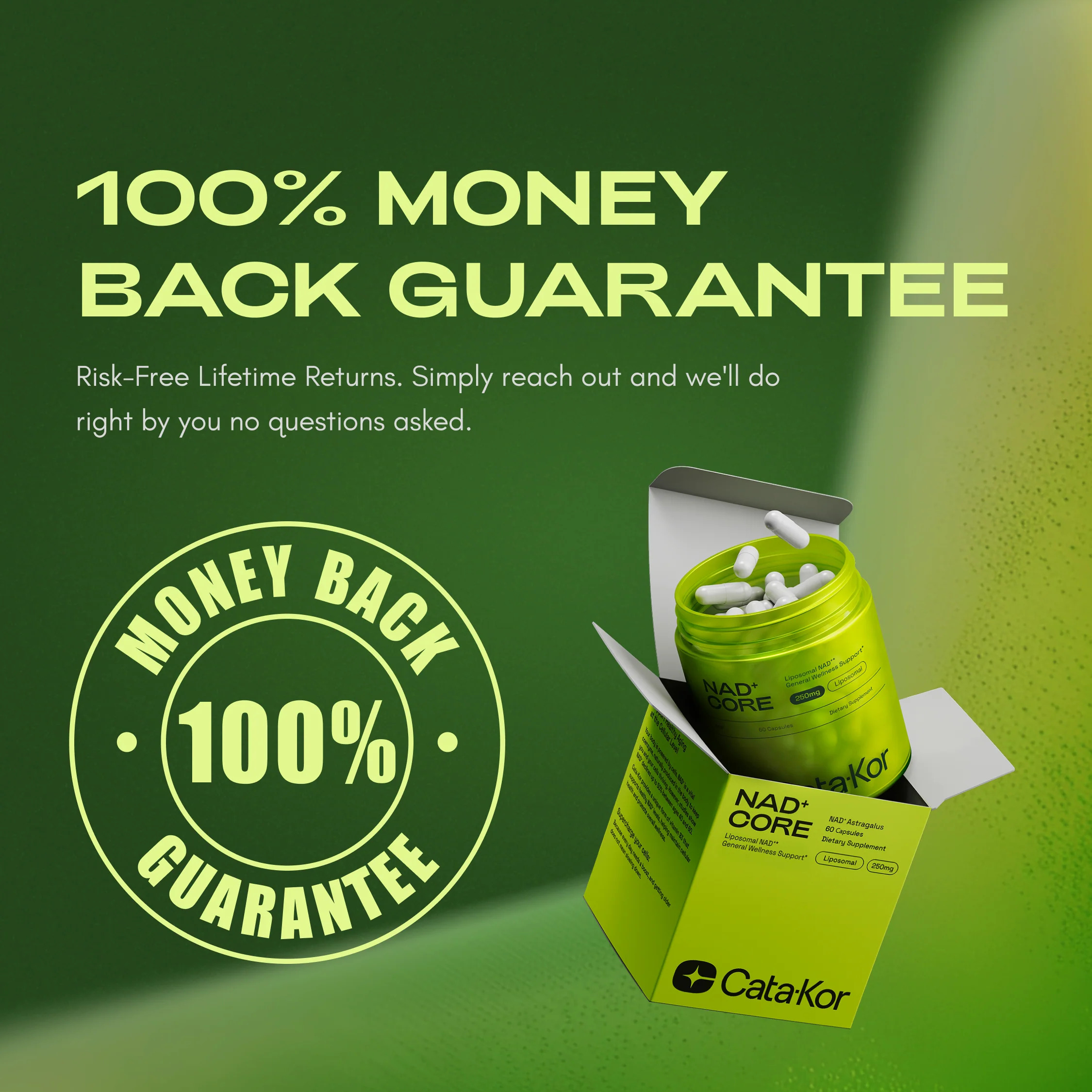 Cata-Kor NAD⁺ Advanced - Cellular Energy & Healthy Aging Support