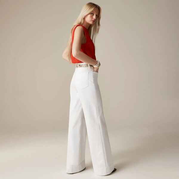 ⭐ 2024 Best Selling Jeans 👖 Tall Wide Leg Denim Trouser