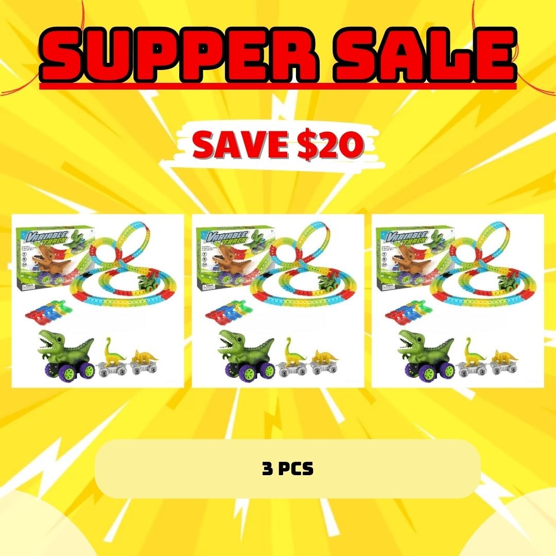 🦖DinoSwift Set – Soar with the Anti-Gravity Dinosaur Car🧸