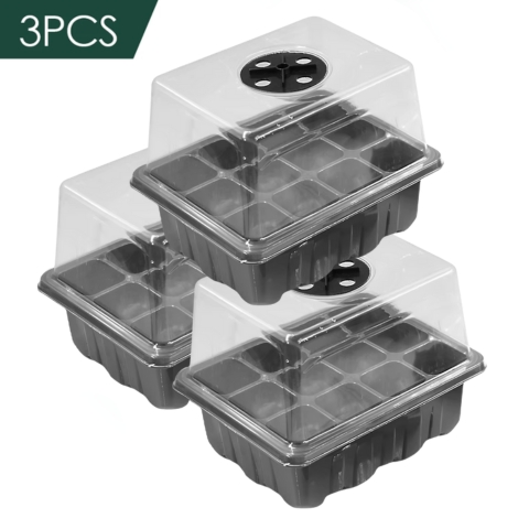Spring Hot Sale 50% 🌱 Adjustable Humidity Seed Starter Trays with Grow Light