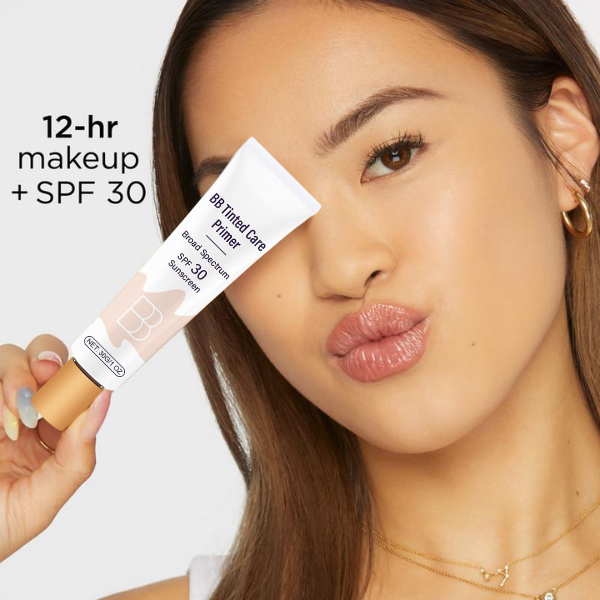 BB Blur Tinted Moisturizer SPF 30 | Instantly Brightens, Hydrates & Smooths Your Skin | 2026 Upgraded Edition with FREE BRUSH