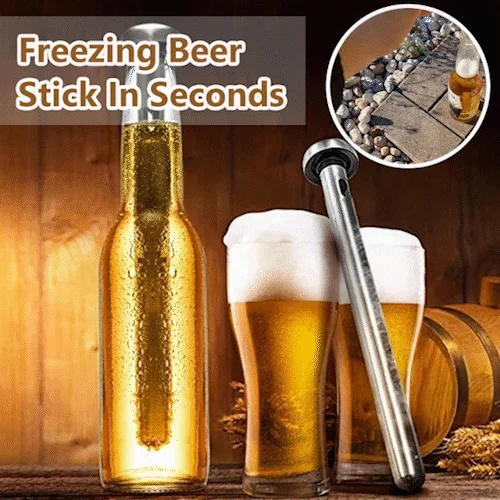 🔥Last Day 50% OFF ️🎉Freezing Beer Stick In 1s
