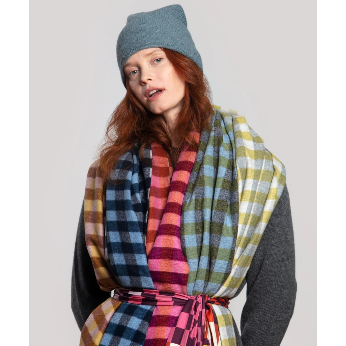 🏆Oprah’s Favorite Things 2025 🏆 Echo Quarter Check Wrap - This Winter’s Best-Selling Cozy Wrap