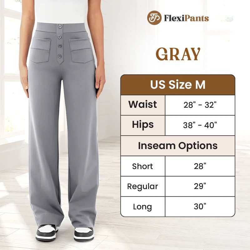 FlexiPants - Women's Casual High Waist Stretch Pants