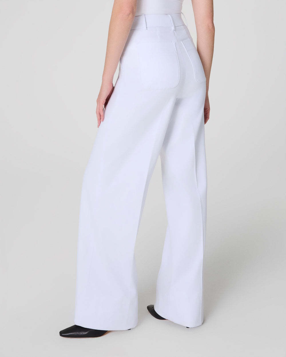 New Collection 💝 Tummy Control Stretch Twill Wide Leg Pant