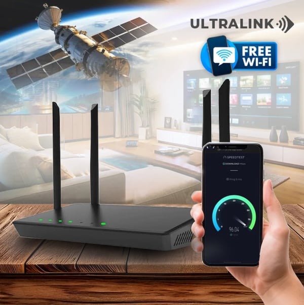 🎁FLASH SALE 70% OFF🎁 Free Satellite Internet WiFi Router – Ultra Fast & Unlimited