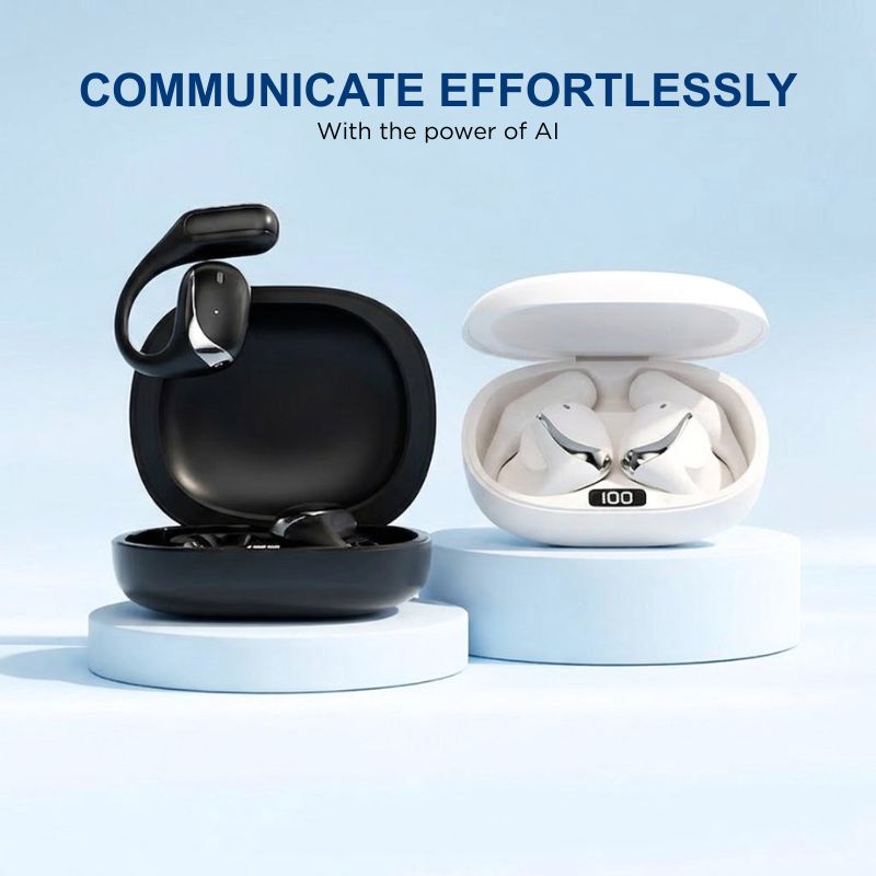 GlobaTalk™ AI Translator Earbuds