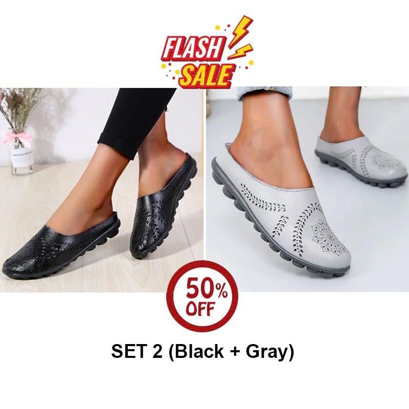 🔥Last Day Promotion 60% OFF 🔥Owlkay Casual All-match Hollow Slippers