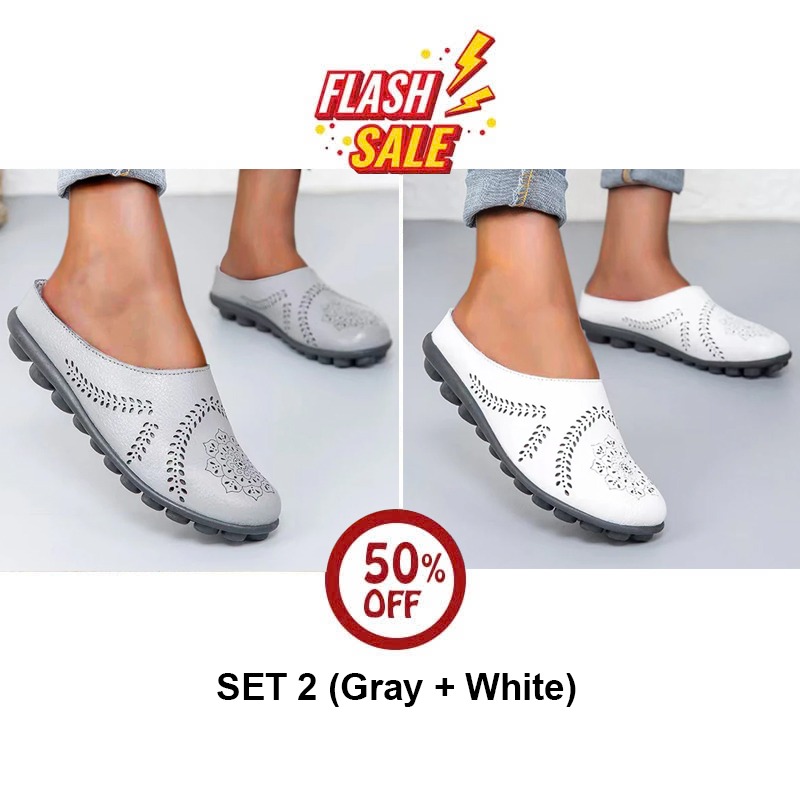 🔥Last Day Promotion 60% OFF 🔥Owlkay Casual All-match Hollow Slippers