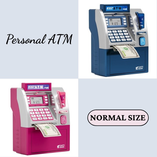The Modern Personal ATM & Digital Piggy Bank -  Fun, Secure Saving for All Ages 💰