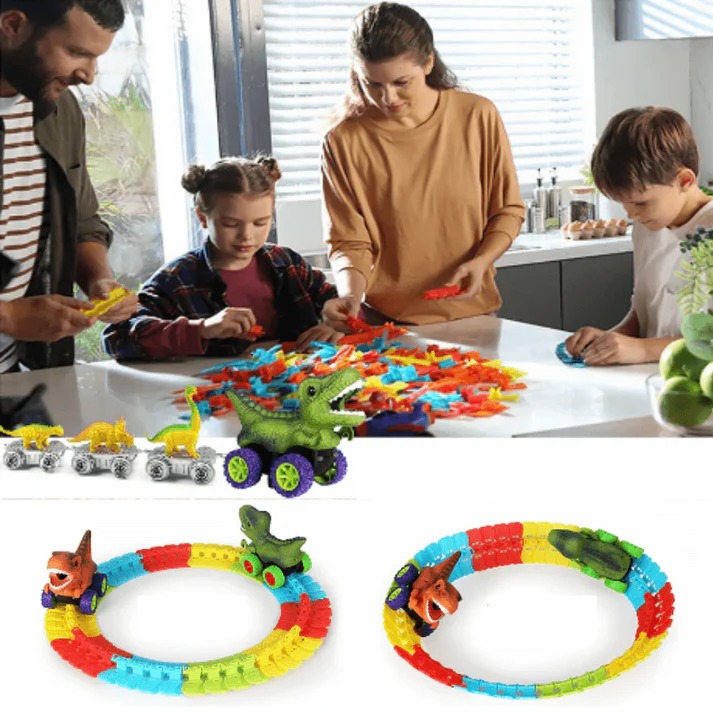🦖DinoSwift Set – Soar with the Anti-Gravity Dinosaur Car🧸