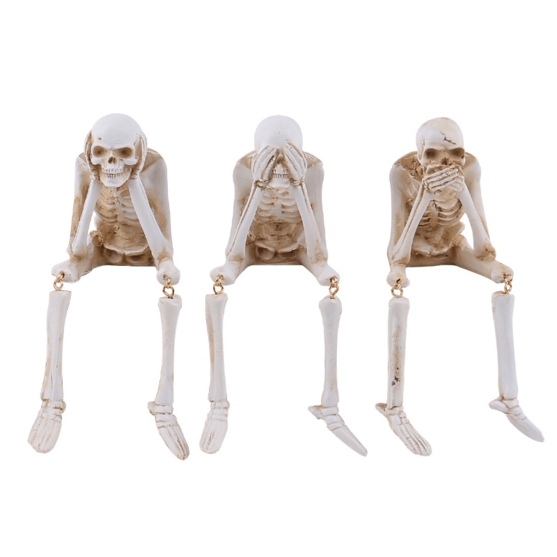 Creative Skeleton Skull Decor