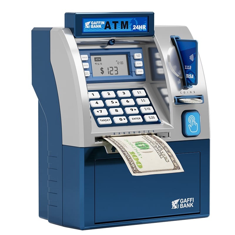 The Modern Personal ATM & Digital Piggy Bank -  Fun, Secure Saving for All Ages 💰