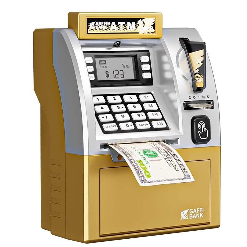The Modern Personal ATM & Digital Piggy Bank -  Fun, Secure Saving for All Ages 💰