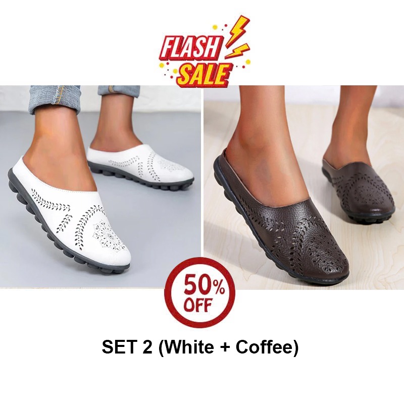🔥Last Day Promotion 60% OFF 🔥Owlkay Casual All-match Hollow Slippers