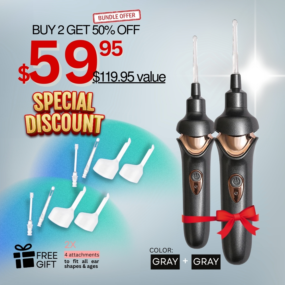🔥Hot Sale🔥 Earwax Vacuum – Safe & Painless Ear Cleaning for the Whole Family