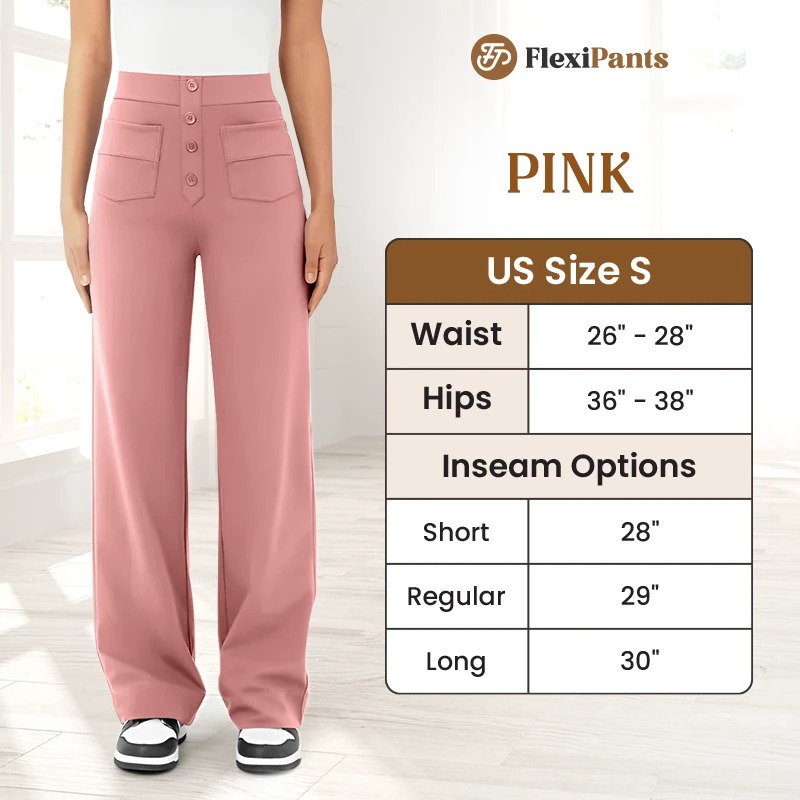 FlexiPants - Women's Casual High Waist Stretch Pants