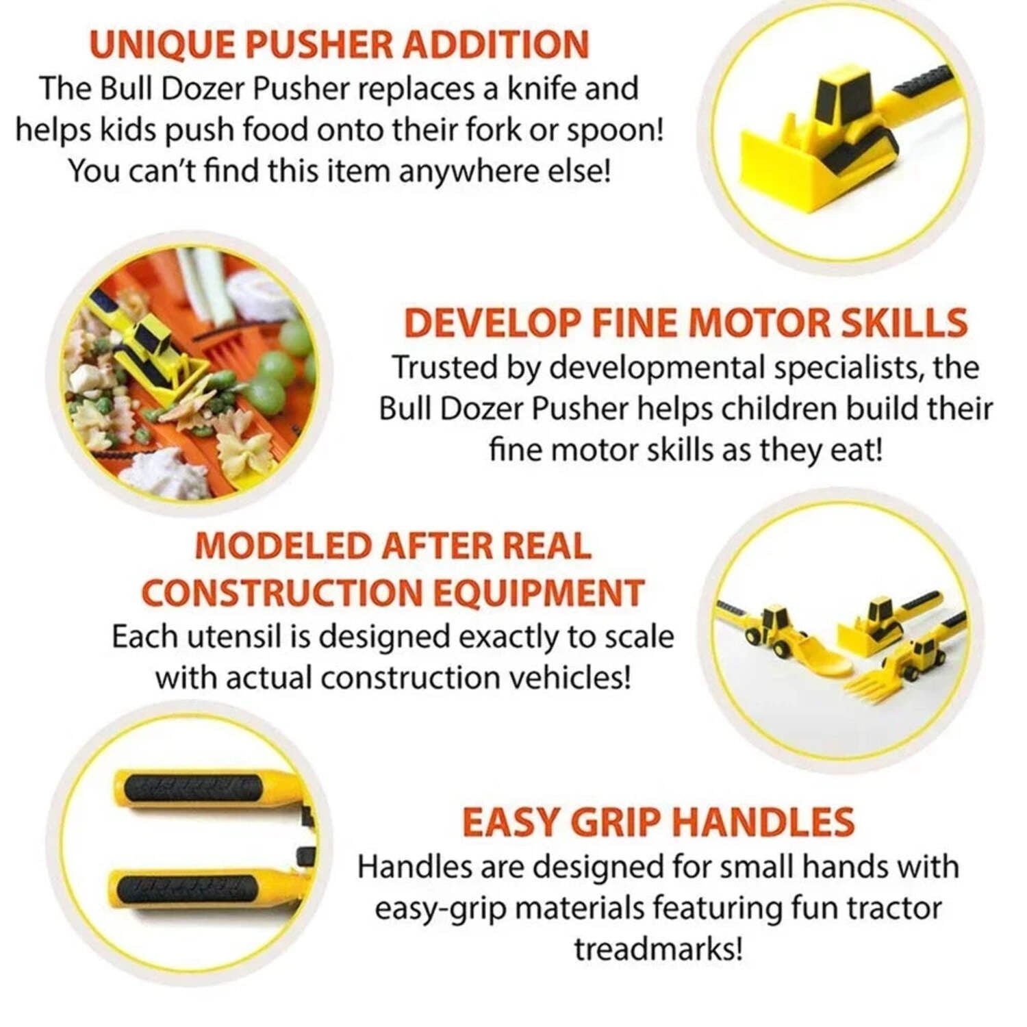 🔥LAST DAY 49% OFF - Creatively Kids Eating Plate and Utensils Set