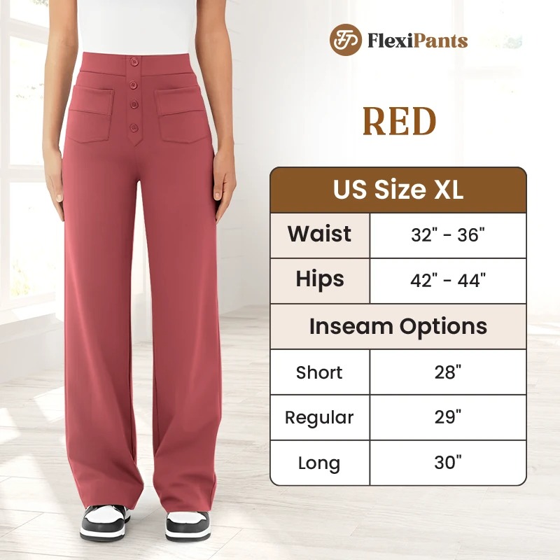 FlexiPants - Women's Casual High Waist Stretch Pants